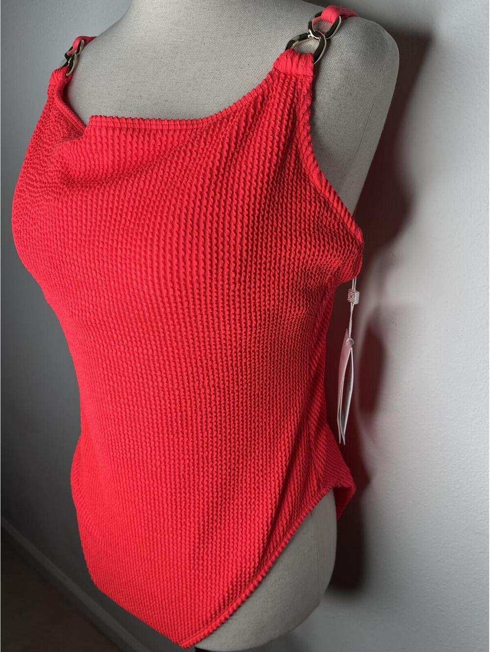 NWT Lilly Pulitzer Women's Mizner Red/Alizee One-Piece Swimsuit Size 14 - Picture 6 of 11